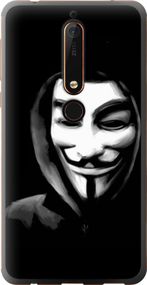 Чехол на Nokia 6.1 Анонимус "832u-1628-17620"