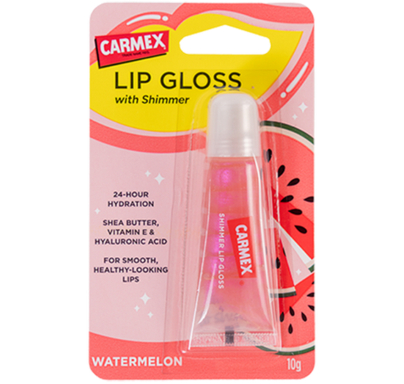 Блеск для губ Carmex Lip Gloss with Shimmer - Watermelon (10 г)