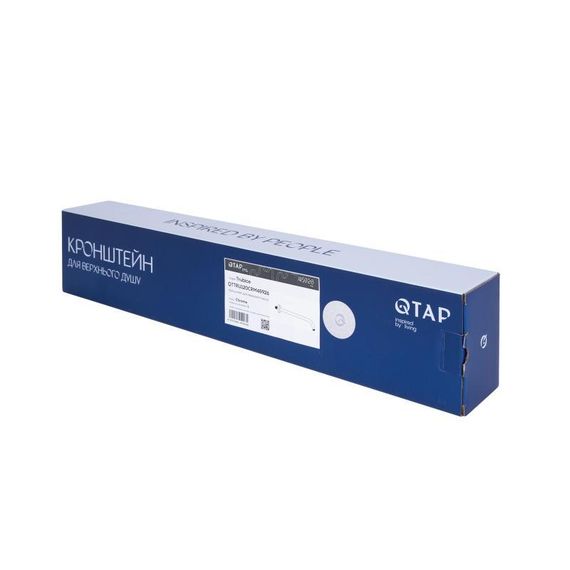 Кронштейн для верхнего душа Qtap Trubice 370 мм округлый QTTRU120CRM45926 Chrome | Зображення 4