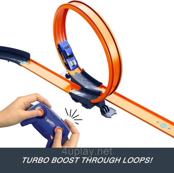 Трек Хот Вилс Гоночная трасса с петлей на пульте управления Оригинал Hot Wheels RC Speed Challenge | Зображення 3