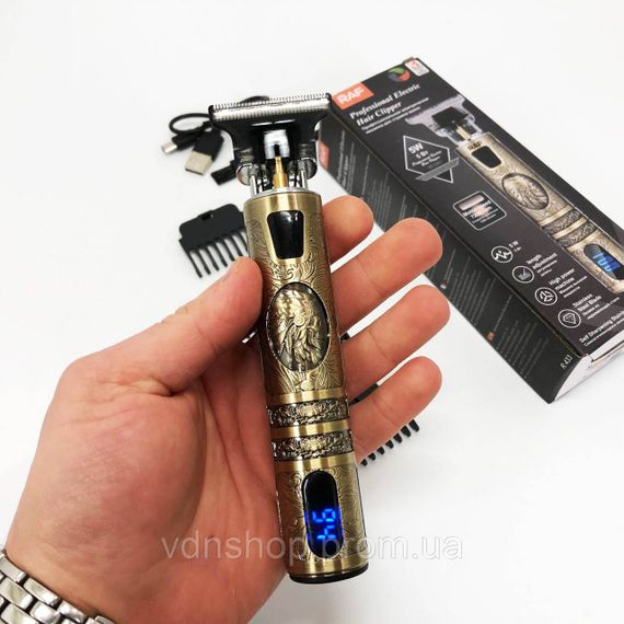 Машинки для стрижки професійні машини, Бездротова акумуляторна машинка для стрижки волосся DT-67 | Зображення 9