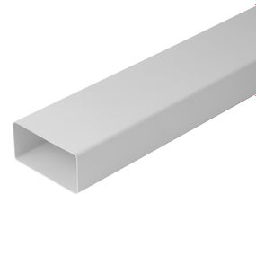 Повітропровід плоский пластиковий 110х55мм 0,5м K-0,5 Europlast