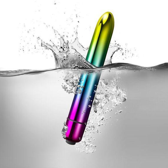 Вибратор Rocks Off RO-140mm Prism Rainbow | Зображення 1