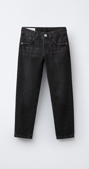 Дитячі джинси для хлопчика Zara 122 см Чорні (26021704A)
