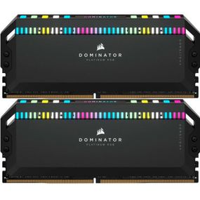Модуль памяти для компьютера DDR5 32GB (2x16GB) 6000 MHz Dominator Platinum RGB Black Corsair