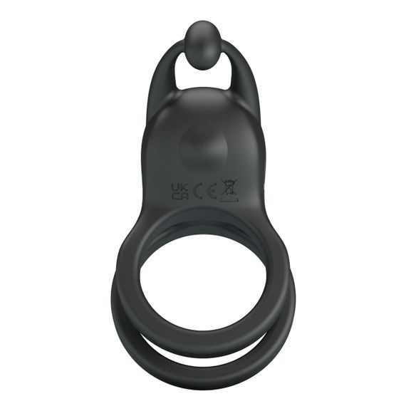 Ерекційне кільце Pretty Love Goodwin Vibrating Double Penis Ring Sex Aura | Зображення 6