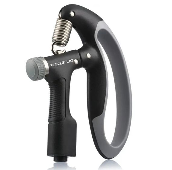 Еспандер кистьовий з лічильником PowerPlay PP-4403 з регульованим навантаженням 10-100 кг, Чорний (PP_4403_Black) | Зображення 1