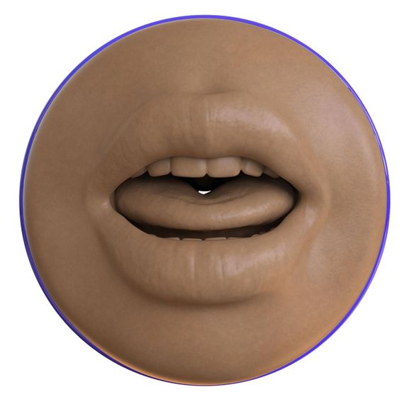 Мастурбатор-ротик Fleshlight Boost Blow Medium Dark Flesh, плаваючі кільця Turbo Tech sexstyle | Зображення 1
