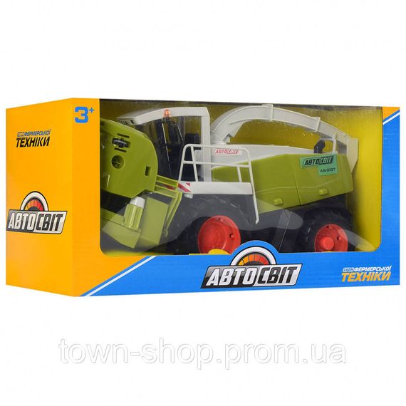 Игрушечный комбайн AS-2137 инерционный | Зображення 1