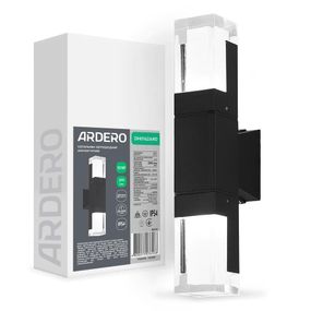 Архитектурный светодиодный накладной светильник Ardero DH0162ARD ARCTIC 10 Вт, 3000 К, черный