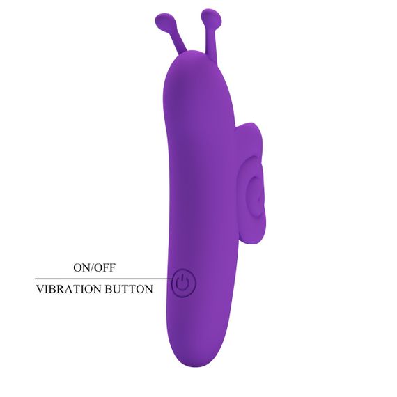 Вибростимулятор PRETTY LOVE Snail Honey Finger, 10 vibration functions Memory function Sex Aura | Зображення 2