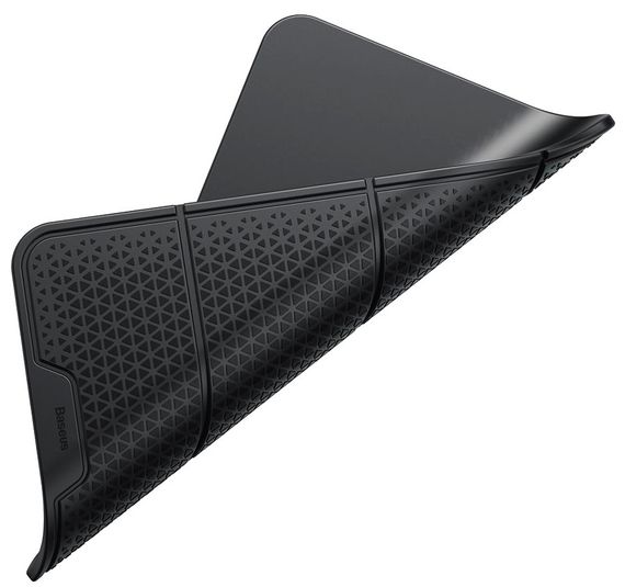 Антискользящий складной коврик на торпедо Baseus Folding Bracket Antiskid Pad Black SUWNT-01 Черный | Зображення 4