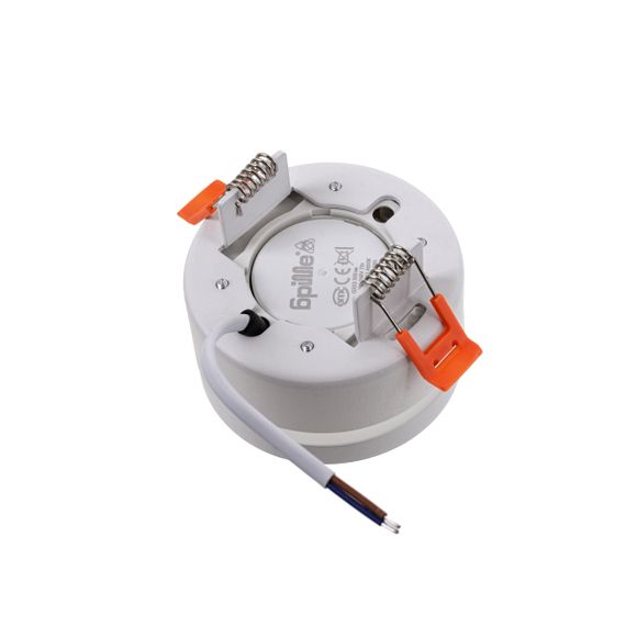 Точечный круглый светильник HDL-DS 191 GX53 WH | Зображення 2