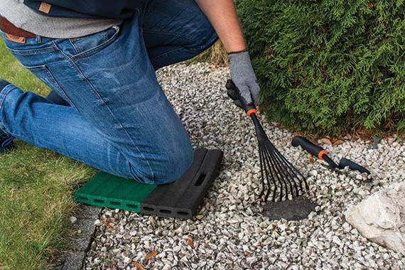 Килимок (підкладка) під коліна Bradas 40x20x2 см чорно-зелений POD200BG | Зображення 1