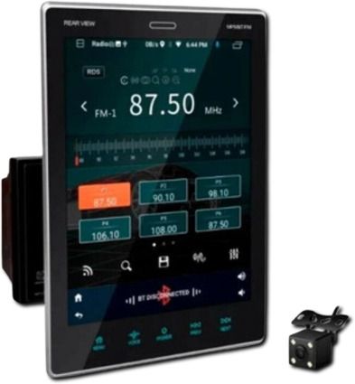 Автомагнітола 2 DIN з вертикальним екраном 9.5 XPRO PI-908 Android 2/16Gb USB AUX BT (42115-PI-908_5064) | Зображення 1