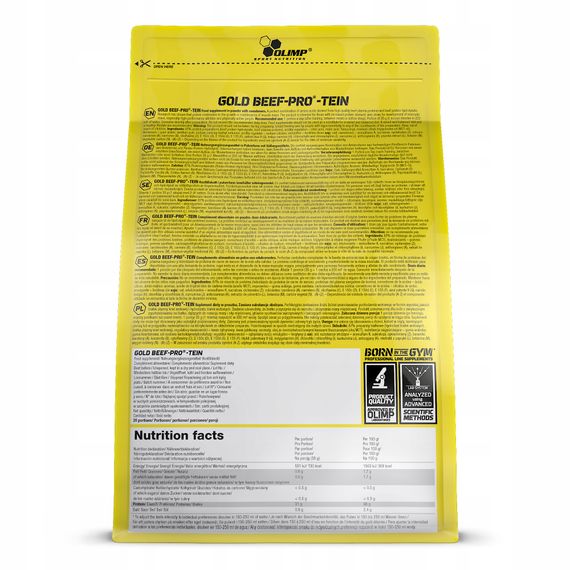 Протеїн Olimp Gold Beef Pro-Tein (печиво крем) 700 g | Зображення 1