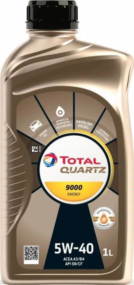 Моторна олива Total Quartz 9000 Energy 5W-40 1л.