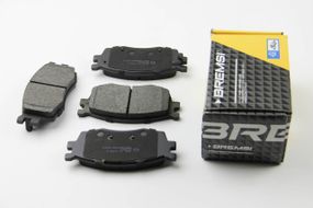 Колодки передні гальмівні Hyundai Accent/Kia Rio 05- (mando), Bremsi (BP3240)