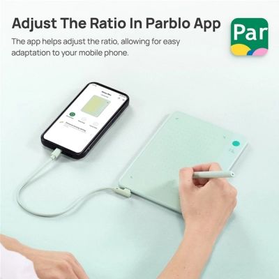 Графический планшет Parblo Ninos NEO Green (NINOSNEO) | Зображення 2