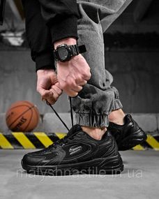 Мужские кроссовки SKET total black ДЛ6490