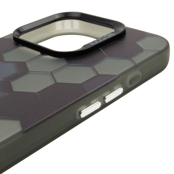 Чохол TPU+PC So Cool для Apple iPhone 16 Pro (6.3") Honeycomb | Зображення 3