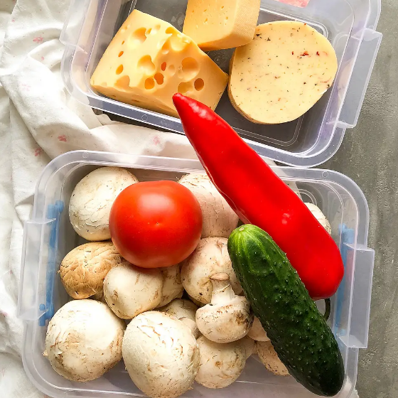 Контейнер для харчових продуктів 5л з ручками Народний продукт | Зображення 2