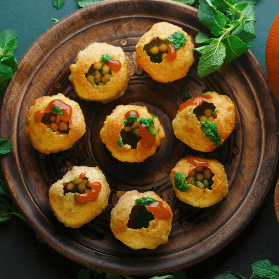 Пані пурі  для смаження 500г Annam 426480192114 | Зображення 1