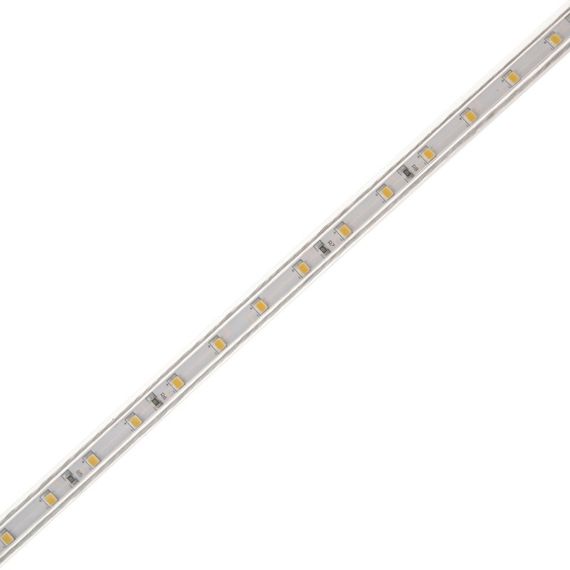 Светодиодная лента влагозащищенная теплый оттенок 220V 10.8W 2835 WW BROWN IP67 1m (BY-032/60) | Зображення 4