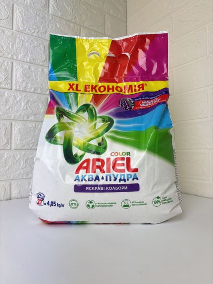 ARIEL Автомат порошок аква-пудра Color 4.05 кг