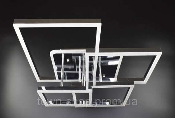 Люстра потолочная LED с пультом A9040/4-RGB-ch Хром 17х56х71 см.