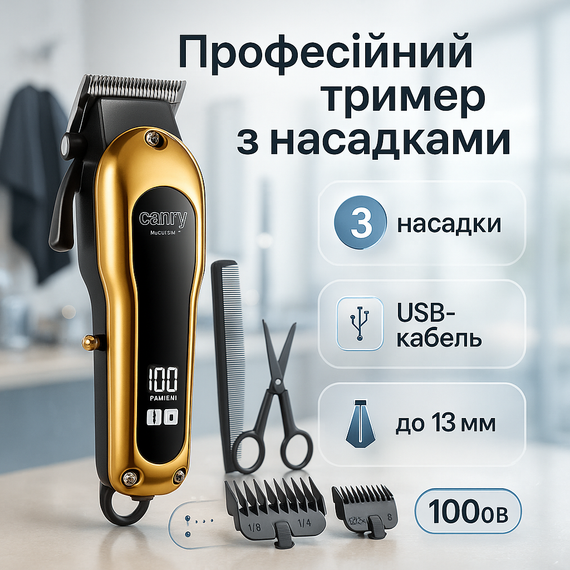 Машинка для стрижки окантовки, Машинка для стрижки волос для профессионалов Электромашинка волос RY-19