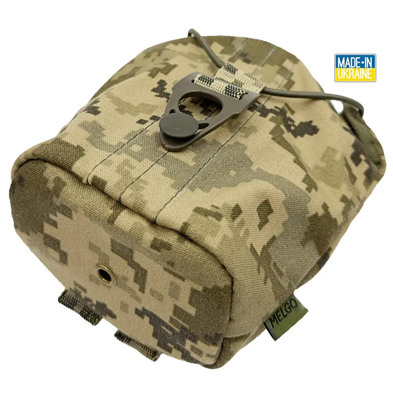 Фляга армійська 1л в чохлі IRR Cordura 500 D Пиксель ММ-14 (фляга тактична польова індивідуальна) | Зображення 3
