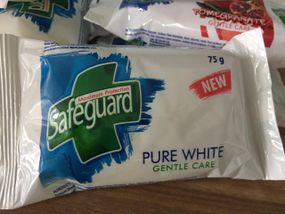 СУХЕ Антибактеріальне мило 🧼 Safeguard Pure White Gentle Care 75 г Ніжне мило з максимальною антибактеріально