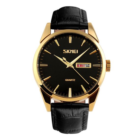 Годинник S2kmei 9073GDBK-B Gold-Black men