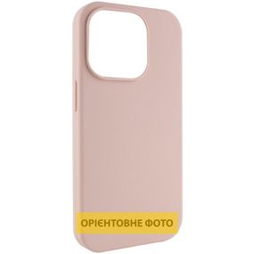 Чохол Silicone Case (AA) NO LOGO with MagSafe для Apple iPhone 17 Pro (6.3") Рожевий / Pink Sand