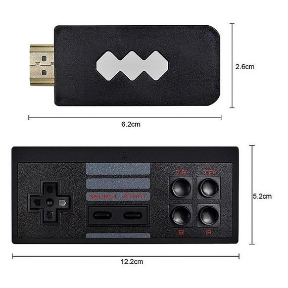 Приставка игровая Mini Game Box D600 HDMI игровая консоль, приставка 8 бит TO-573 для детей | Зображення 7