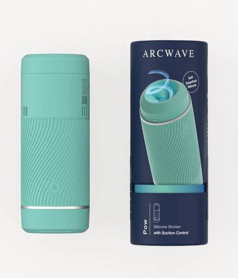 Мастурбатор премиум-класса с контролем всасывания Arcwave Pow Stroker Mint sexstyle | Зображення 8