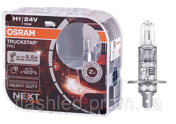 Лампа H7 24V 70W PX26d TRUCKSTAR PRO 64215TSP-FS OSRAM