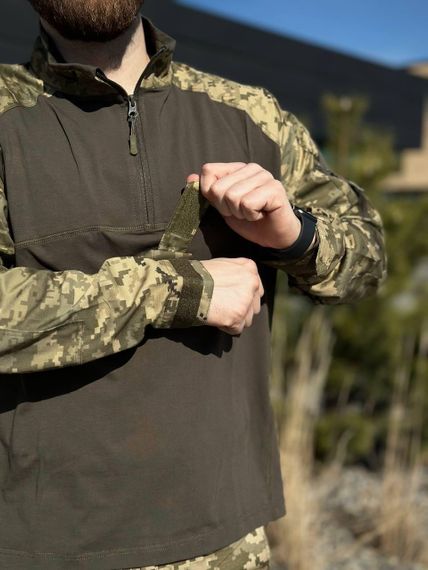 Військовий Комплект DE LUX Піксель TWILL 3 в 1 mm14 Убакс + Штани + Легка Куртка Military | Зображення 8