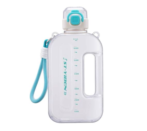 Пляшка для води із BPA-free пластику 750 мл. Біла