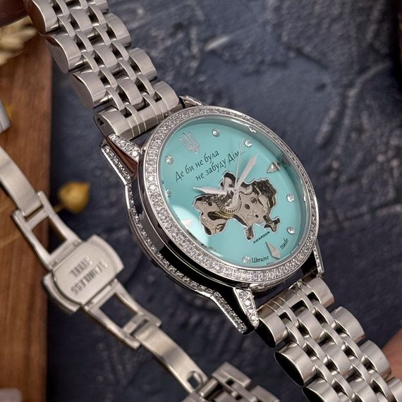 Годинник наручний Awarder 049 Silver-Blue | Зображення 8