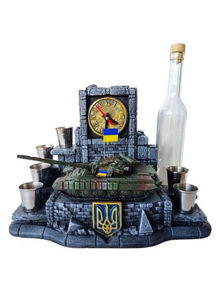 Декоративная подставка "Украинский танк Т-64 БВ" №3 | Зображення 1
