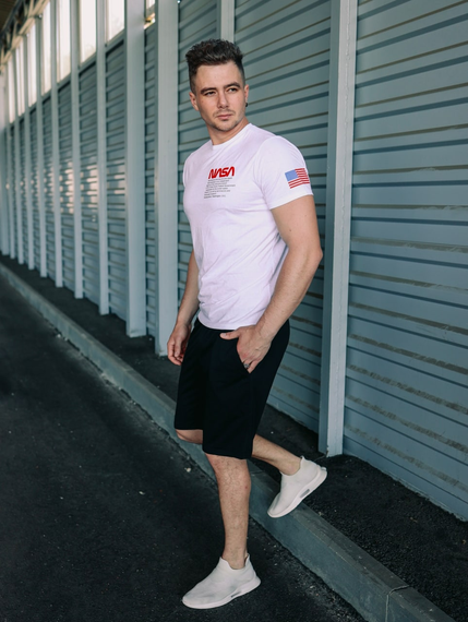 Футболка Наса белый S | Зображення 1