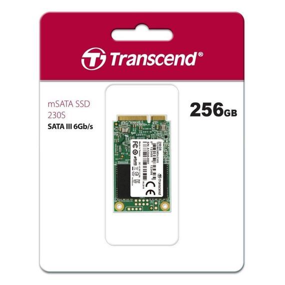 Накопичувач SSD mSATA 256GB Transcend (TS256GMSA230S) | Зображення 1