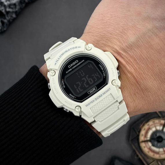 Чоловічий годинник Casio W-219HC-8B | Зображення 3