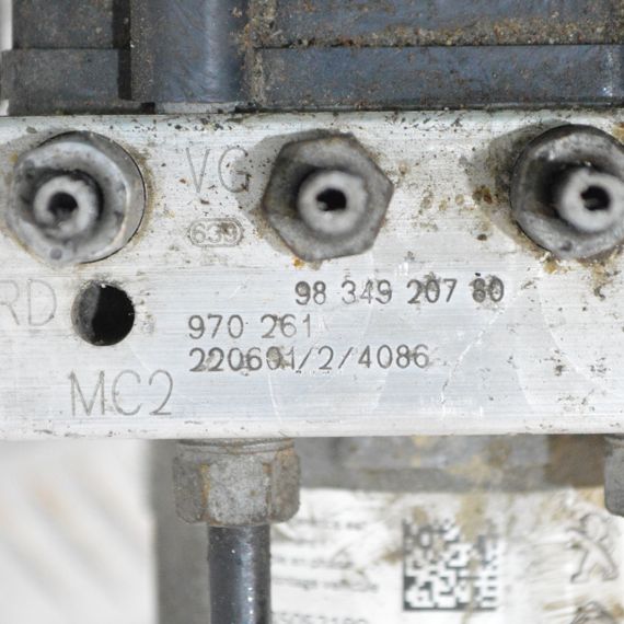 Блок управління ABS Citroen Berlingo K9 2018-2025 Насос АБС Сітроен Берлінго к9 9845052180 9834920780 | Зображення 4