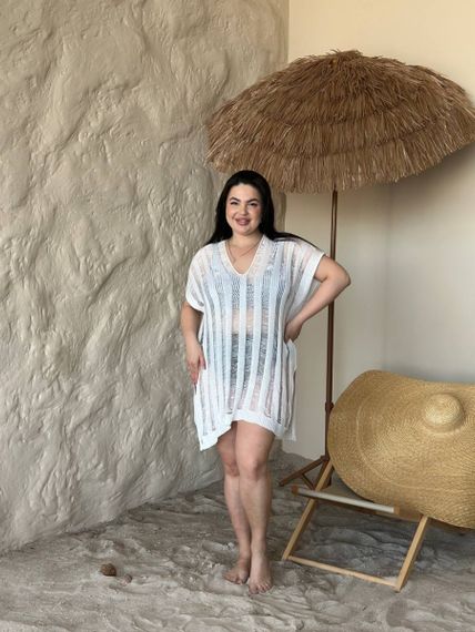 Жіноча пляжна туніка Plus Size | Зображення 2