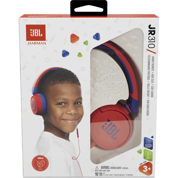 Гарнітура JBL JR310 (JBLJR310RED) Red | Зображення 6