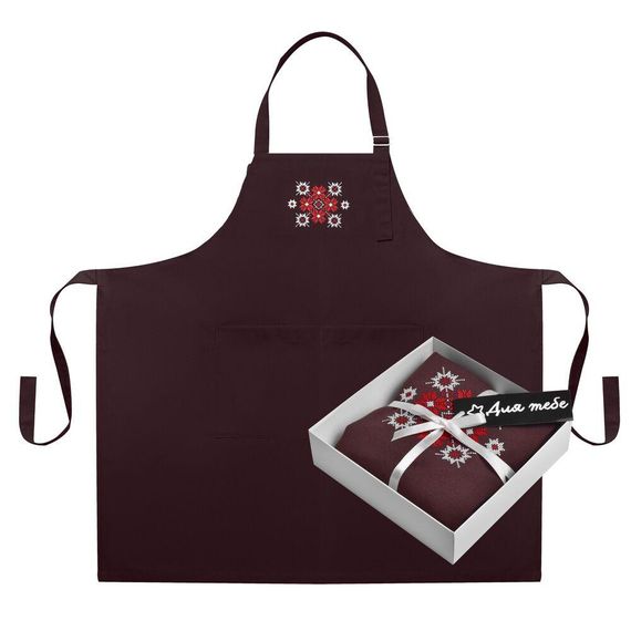 Фартух IDEIA 88151 Україна   Бавовна Коричневий