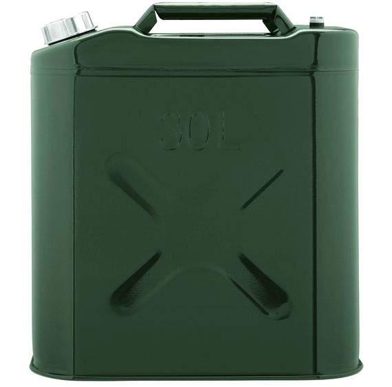 2E Каністра паливна вертикальна 30л метал 0.8мм 3.3кг